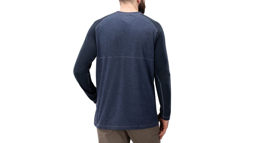 Vertx Action Weaponguard Henley - Mens, Heather Indigo/Indigo, Large, F1 VTX1460 HIN/IN LARGE
