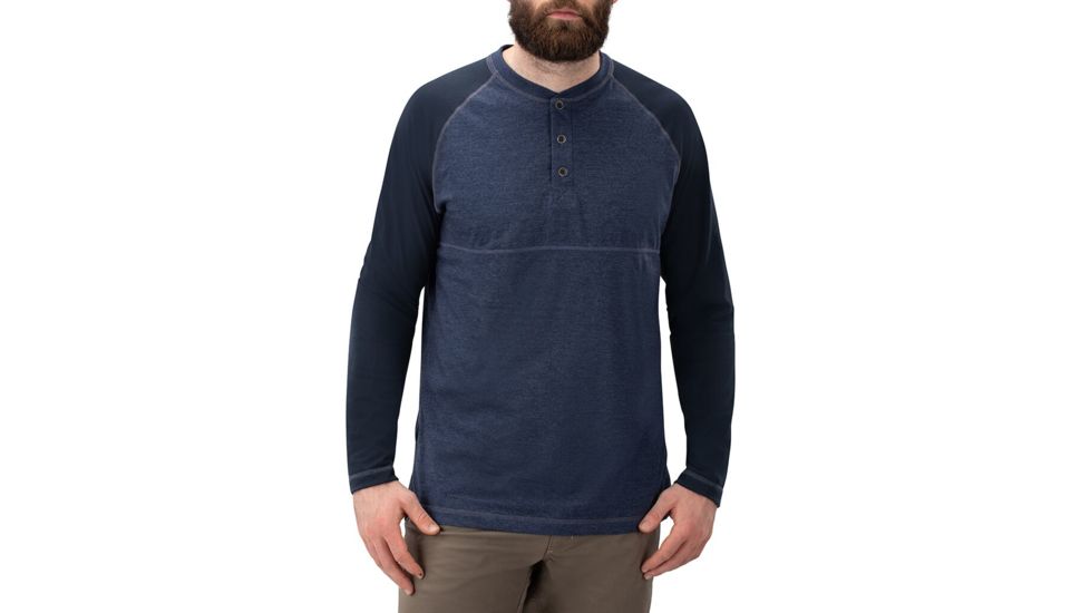 Vertx Action Weaponguard Henley - Mens, Heather Indigo/Indigo, Large, F1 VTX1460 HIN/IN LARGE