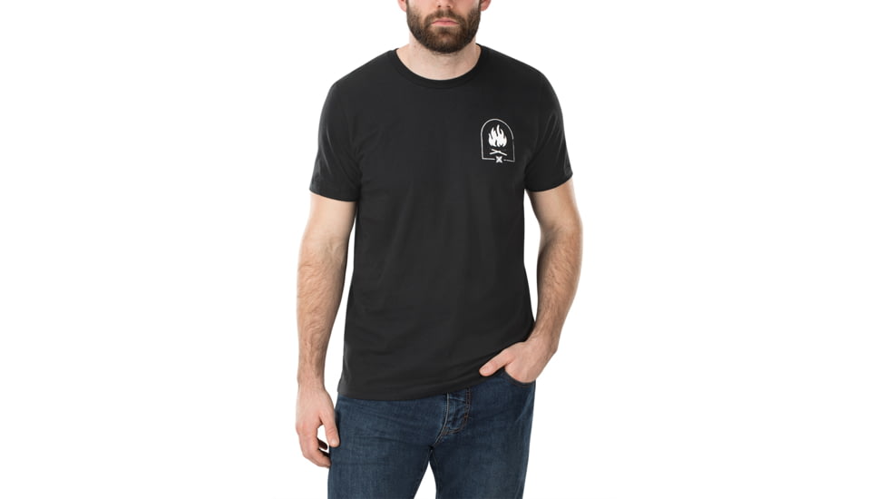 Vertx Burn It Graphic Tee T-Shirt - Men's, Vintage Black, Large, F1 VTXS0003 VBK LARGE