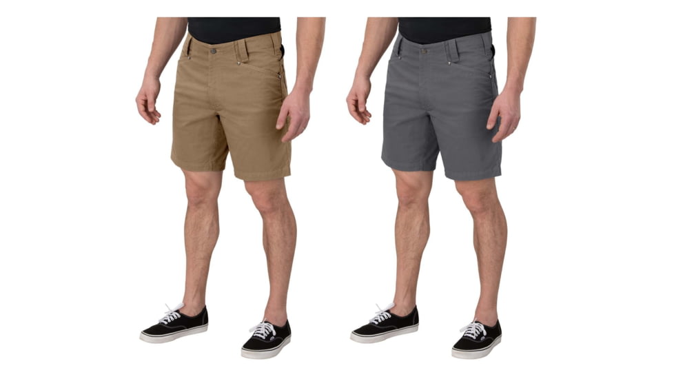 Vertx Cutback 8.5in Short - Mens, Desert Tan, Spine Grey