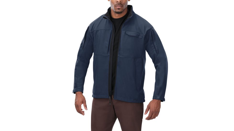 Vertx Downrange Softshell Jacket, 4XL, Bering Blue, VTX8830BB4XL