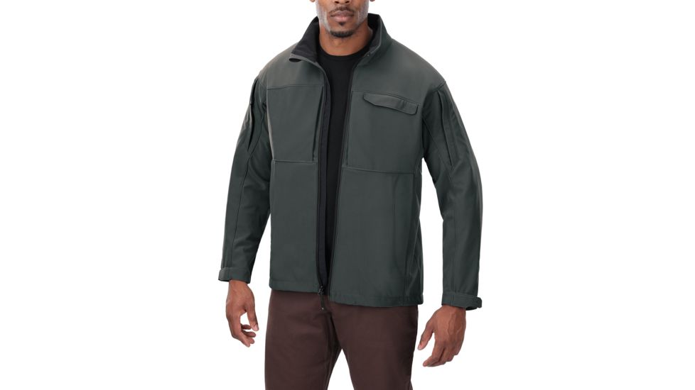 Vertx Downrange Softshell Jacket, 4XL, Slate Grey, VTX8830SL4XL