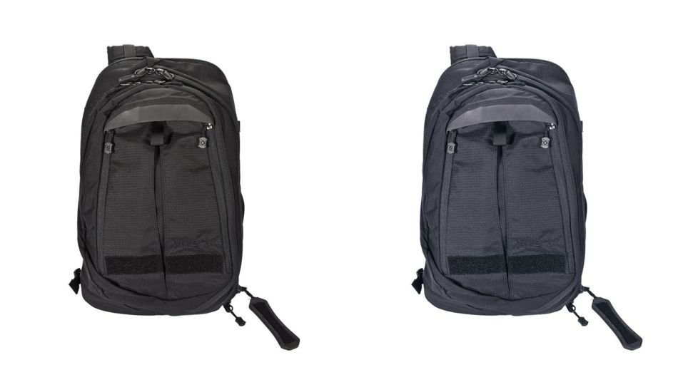 Vertx EDC Commuter Sling Bag, Black, Smoke Grey