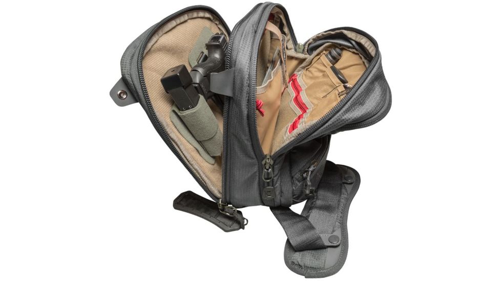 Vertx EDC Essential 330x210 Cordura Lite Bag, Smoke Grey VTX5030SMG