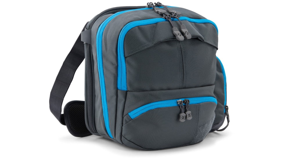 Vertx Essential Bag 2.0 10L Backpack, Smoke Grey/All The Blue, F1 VTX5031 SMG/ATB NA