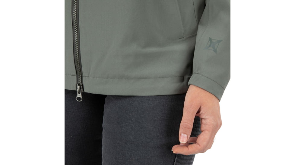 Vertx Fury Hardshell Jacket - Womens, Grey Sage, Medium/Regular, F1 VTX7030 GS MED REG
