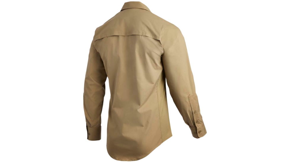 Vertx Fusion Flex Long Sleeve Shirt, Desert Tan - VTX8240DT2XLLONG
