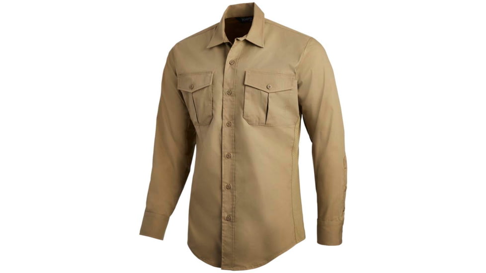 Vertx Fusion Flex Long Sleeve Shirt, Desert Tan - VTX8240DT2XLLONG