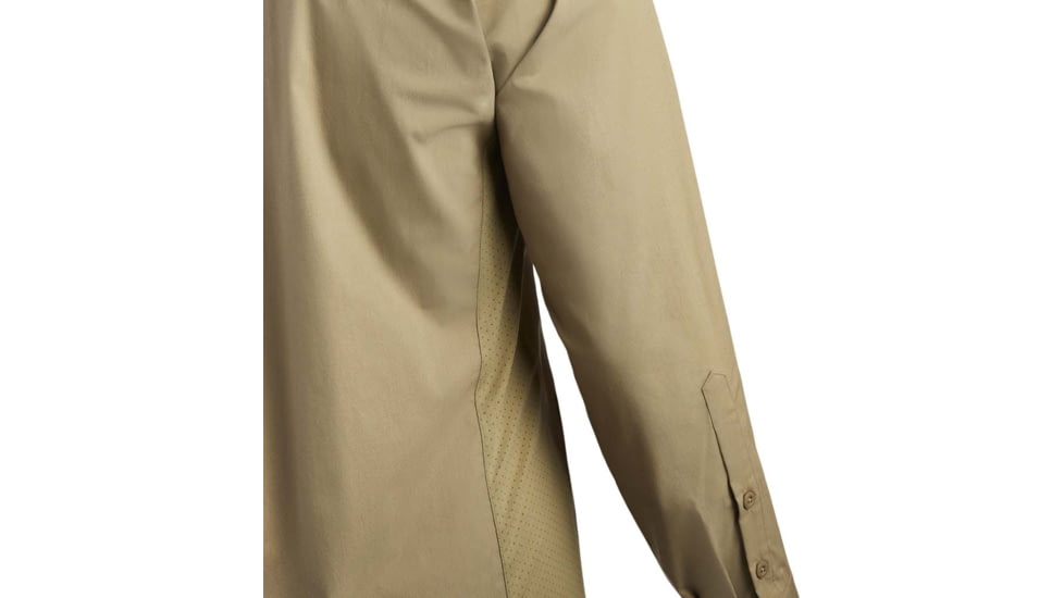 Vertx Fusion Flex Long Sleeve Shirt, Desert Tan - VTX8240DT2XLLONG