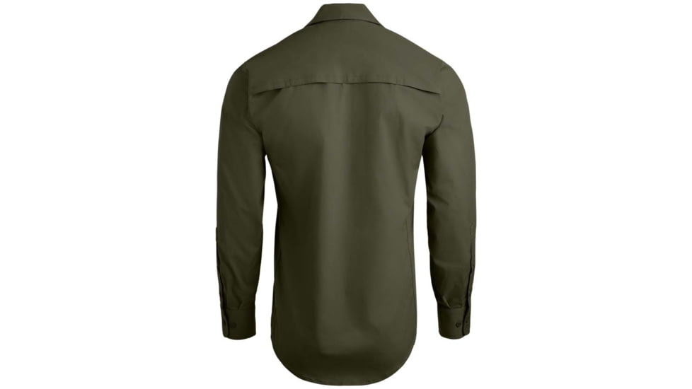 Vertx Fusion Flex Long Sleeve Shirt, Od Green - VTX8240OD2XLLONG