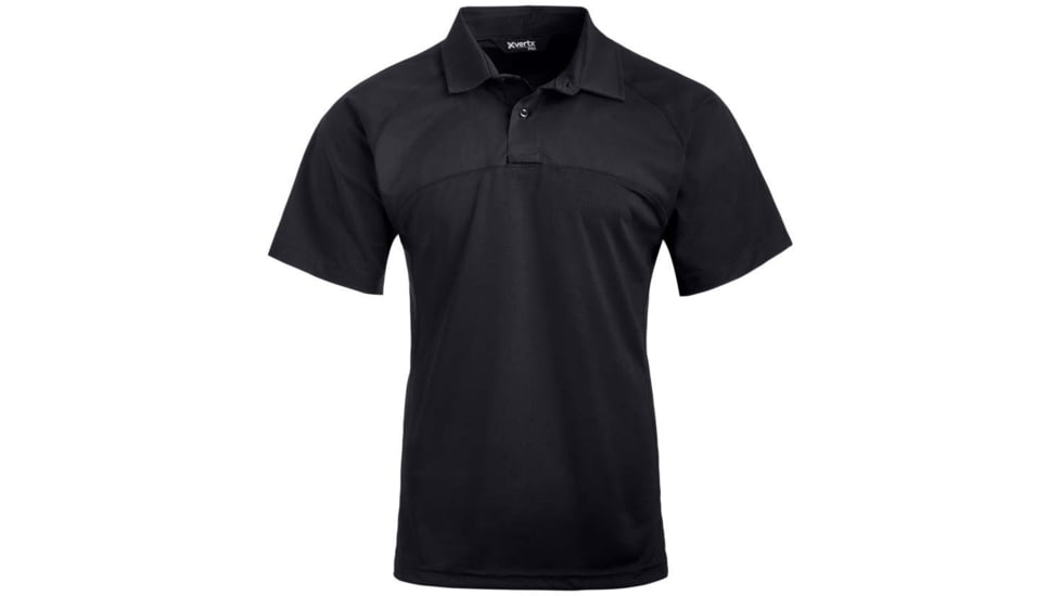 Vertx Fusion Flex Performance Hybrid Shirt - Short Sleeve, Navy - VTX8250NV2XLNA