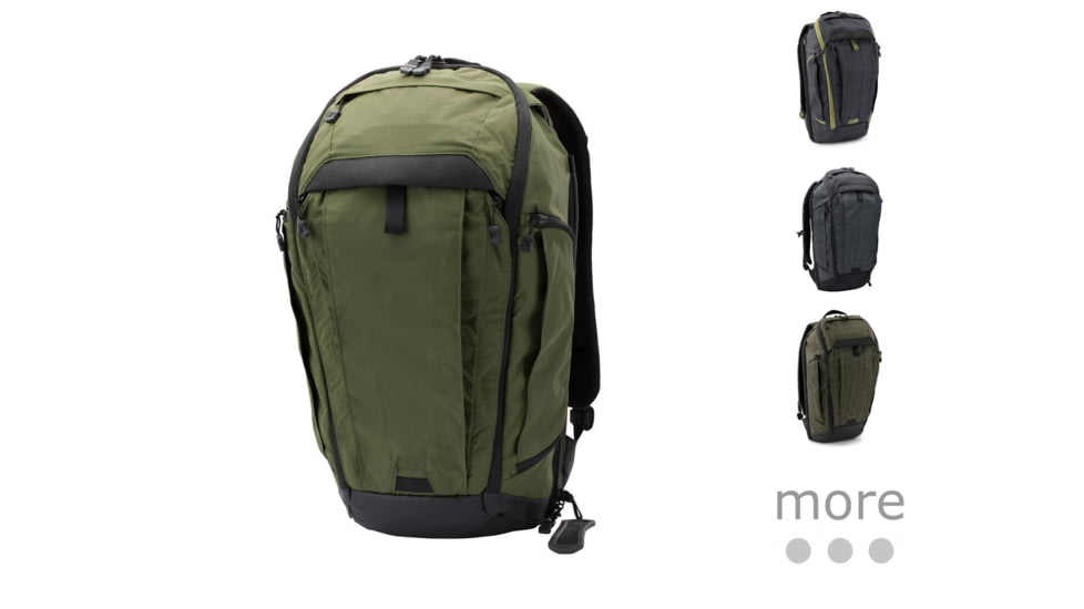 Vertx Gamut Checkpoint 25L Backpack, Galaxy Black/Canopy Green, Heather Black/ Mustard Grass, Heather Black/ItS Black, Heather Green/ Galaxy Black, It'S Black, Smoke Grey/ Grey Matter