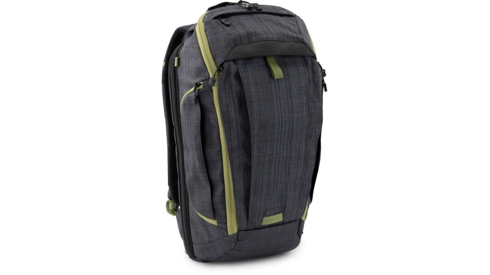 Vertx Gamut Checkpoint Backpack, 25L, Heather Black/ Mustard Grass, F1 VTX5018 HBK/MGS NA