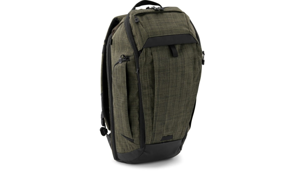 Vertx Gamut Checkpoint Backpack, 25L, Heather Green/ Galaxy Black, F1 VTX5018 HGRN/GBK NA