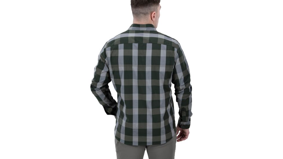 Vertx Guardian 2.0 Long Sleeve Shirt - Men's, Small, Hunter Green Plaid, F1 VTX1441 HGNP SMALL REG