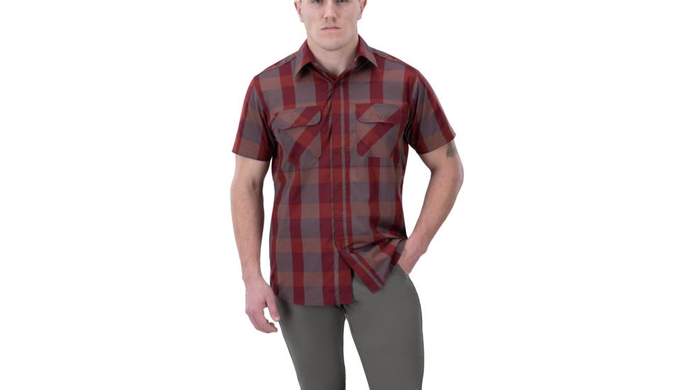 Vertx Guardian 2.0 Short Sleeve Shirt - Men's, Small, Campfire Red, F1 VTX1431 CRDP SMALL