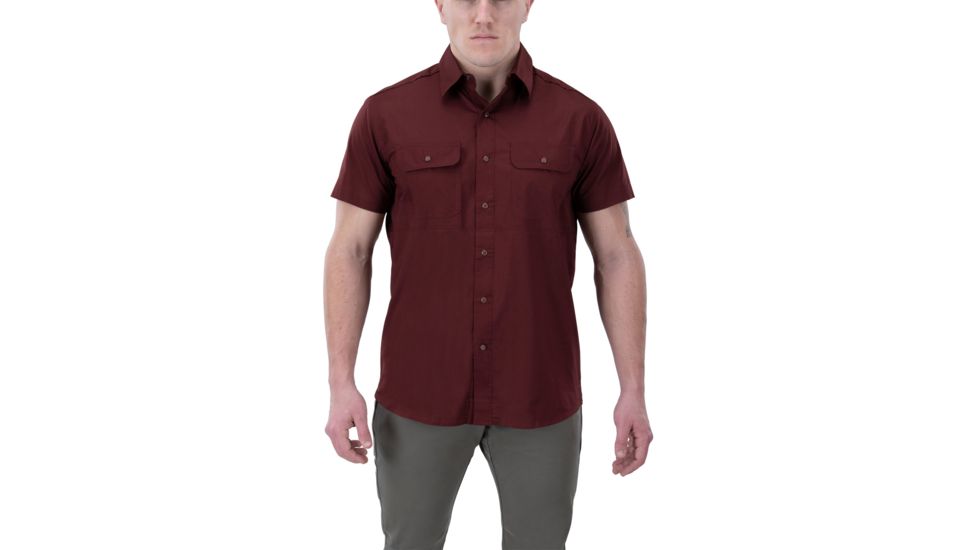 Vertx Guardian 2.0 Short Sleeve Shirt - Men's, Small, Hard Pressed Red, F1 VTX1431 HPRD SMALL