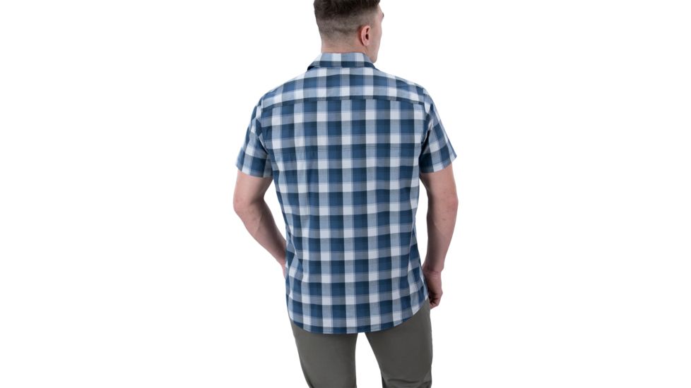 Vertx Guardian 2.0 Short Sleeve Shirt - Men's, Small, Pipeline Blue Plaid, F1 VTX1431 PBLP SMALL