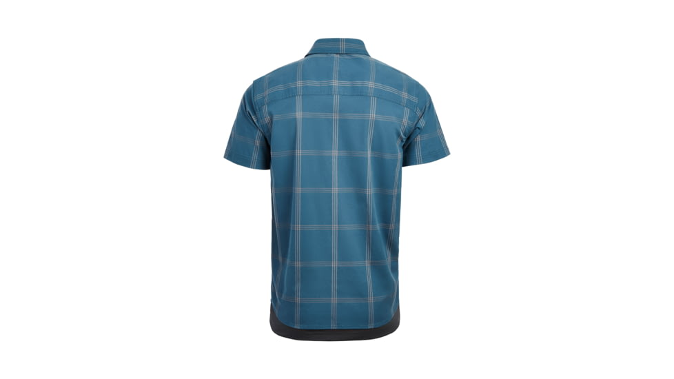 Vertx Guardian Stretch Short Sleeve Shirt - Mens, Deep Sea Plaid, Large/Regular, 1432 DSP Large