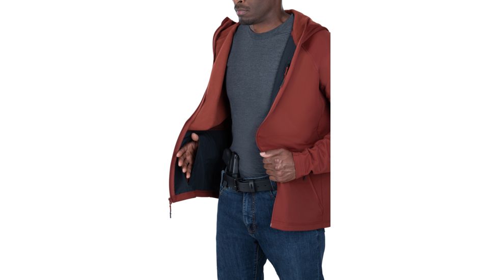OpticsPlanet Exclusive Vertx Hardside Hoody - Men's, Small, Reaper Red, F1 VTX8835 RRD SMALL