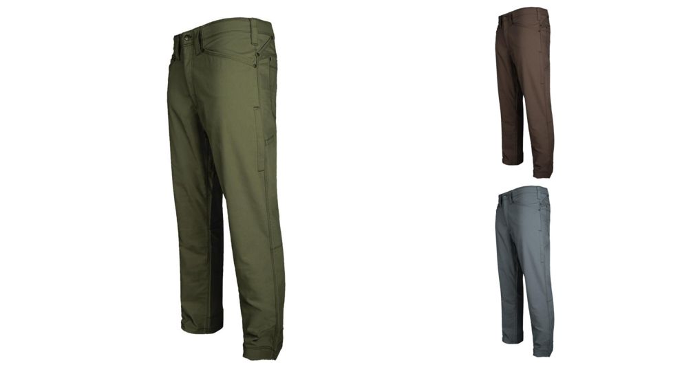 Vertx Hyde Low Profile 7 OZ. Men's Pant, Military Olive, Seal Brown, Smoked Pearl