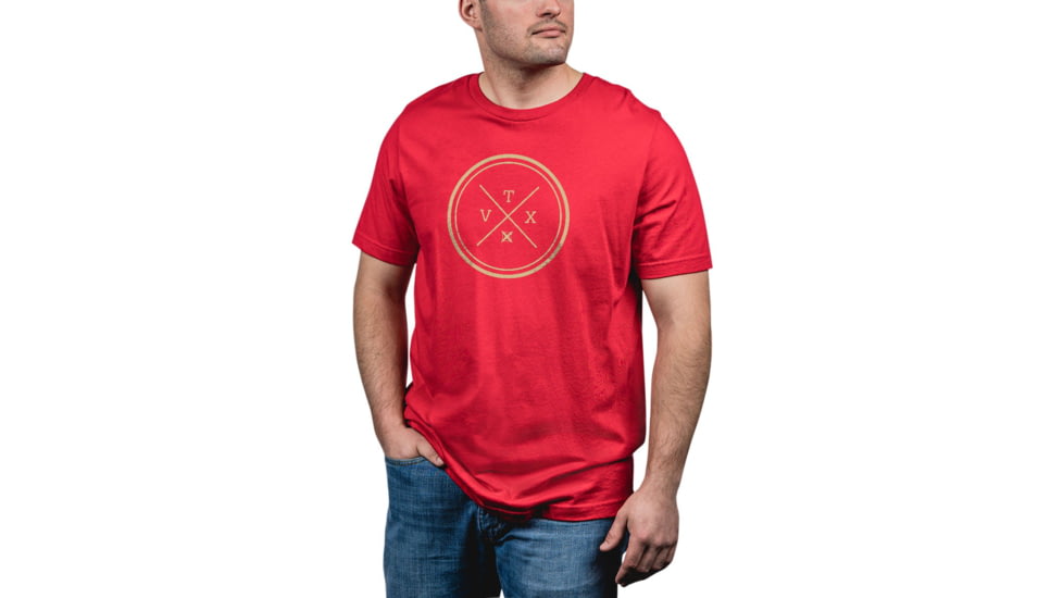 Vertx Incognito Tee - Men's, Red, Large, F1 VTX9042 NA LARGE