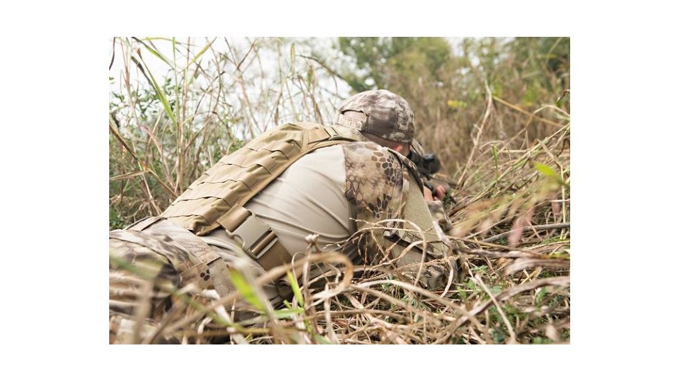 Vertx L/S Gunfighter Kryptek Highland Nyco Ripstop W/CR 50%Nylon/50% Cotton, Highlander, LARGE