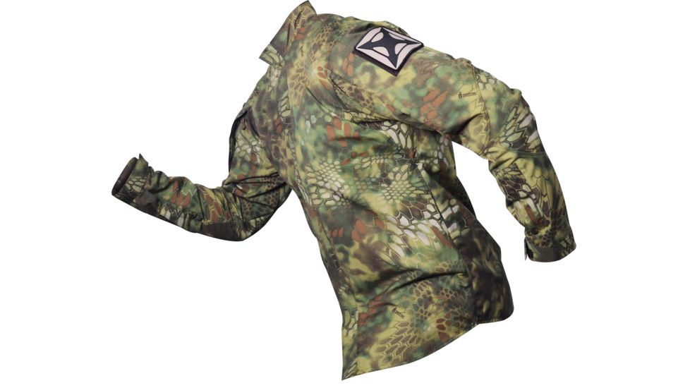 Vertx L/S Gunfighter Mandrake Highland Nyco Ripstop W/CRF 50% Nylon/50% Cotton, Highlander, SMALL VTX8220KMD-SMALL