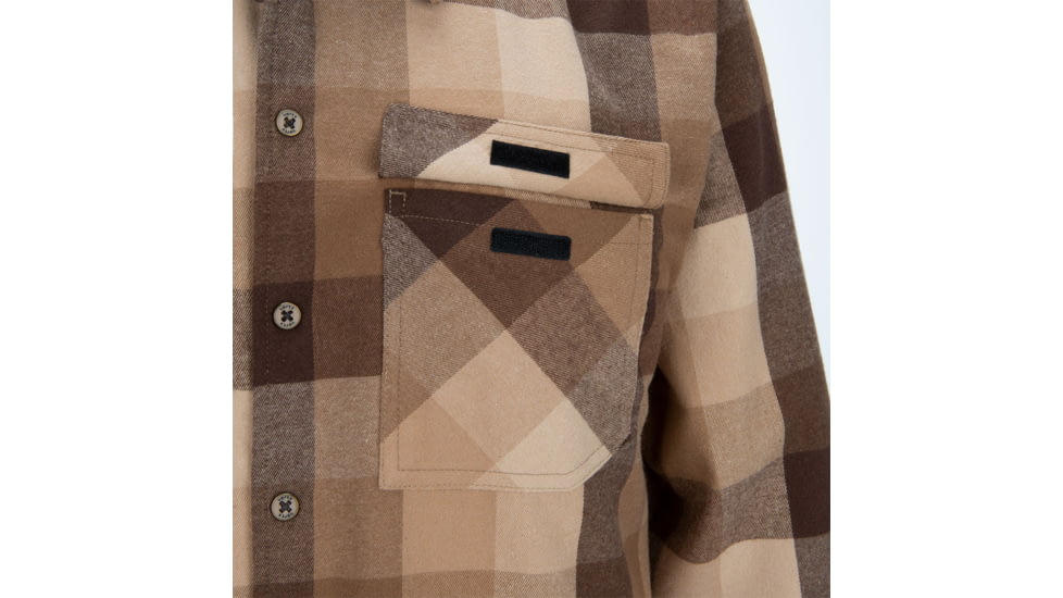 Vertx Last Line Flannel - Mens, Barren, Large, 1522 BAR LARGE
