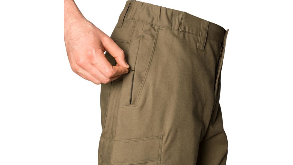 Vertx Legacy 98% Cotton/2% LYCRA Mens Pants, OD GREEN, 36 30, F1 VTX1005 OD 36 30