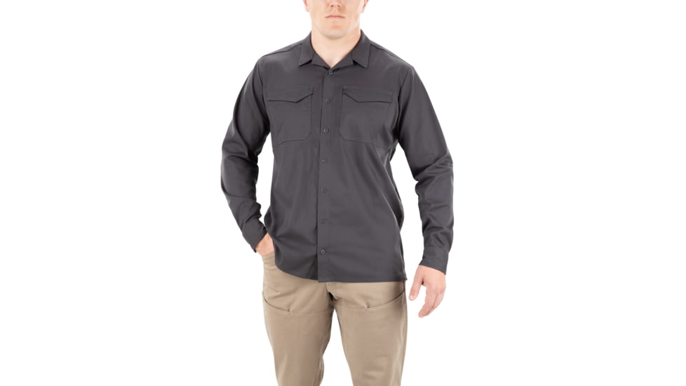 Vertx Long Sleeve Machinehead Shirt - Mens, Exhaust, Large, F1 VTX1475 EXH LARGE