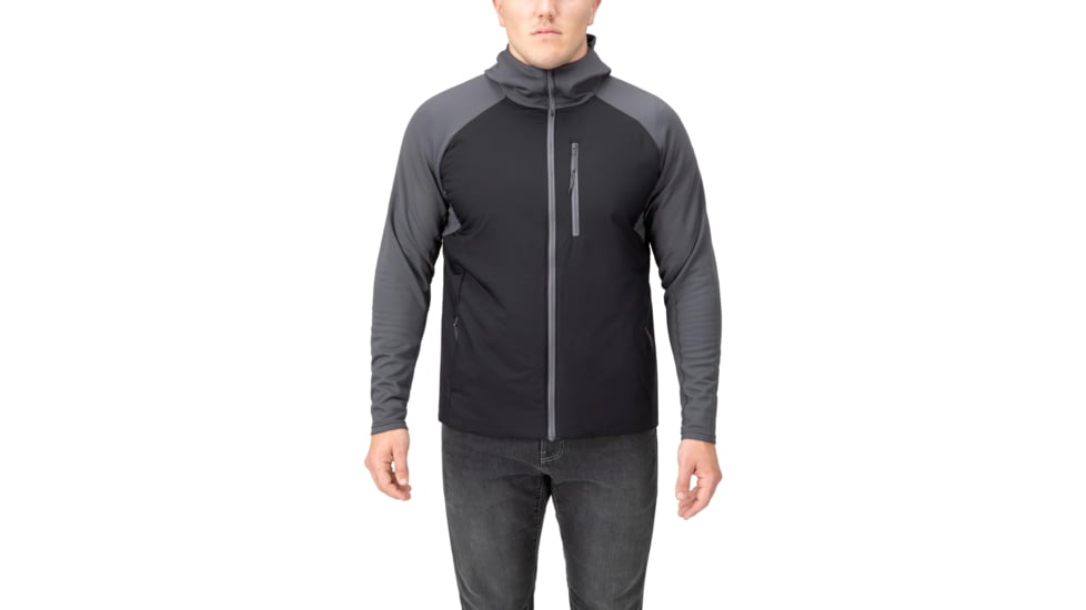 Vertx Manitou Hybrid Hooded Jacket - Mens, It's Black/Tarmac, Medium, F1 VTX8855 IBK/TM MEDIUM