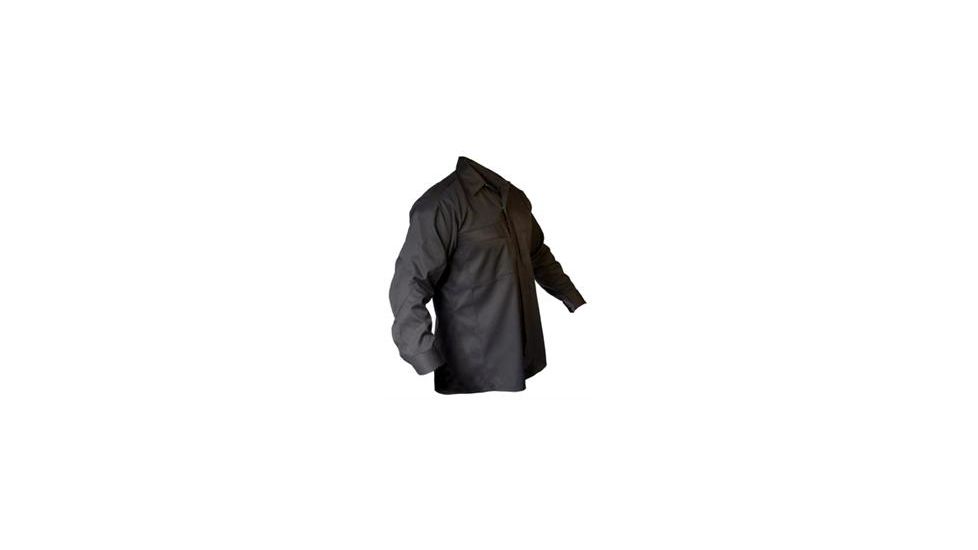 Vertx Men's OA Duty Wear Long Sleeve Shirt, Black, Size Large-Long VTX2420BK-LARGE-LONG