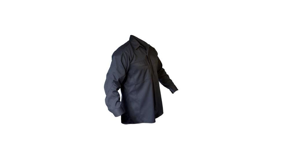 Vertx Men's OA Duty Wear Long Sleeve Shirt, Navy, Size Large-Regular VTX2420NV-LARGE-REG