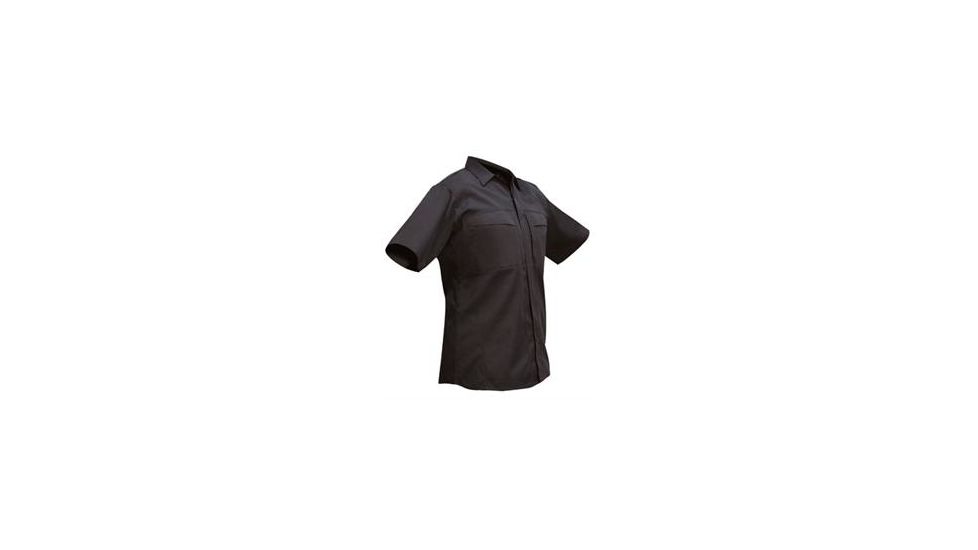 Vertx Men's OA Duty Wear Short Sleeve Shirt, Black, Size Medium VTX2400BK-MEDIUM