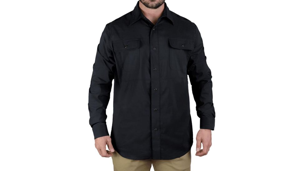 Vertx Men's Weapon Guard Long Sleeve Guardian Shirt, Black, Extra Large Regular, F1 VTX1440 BK XLARGE REG