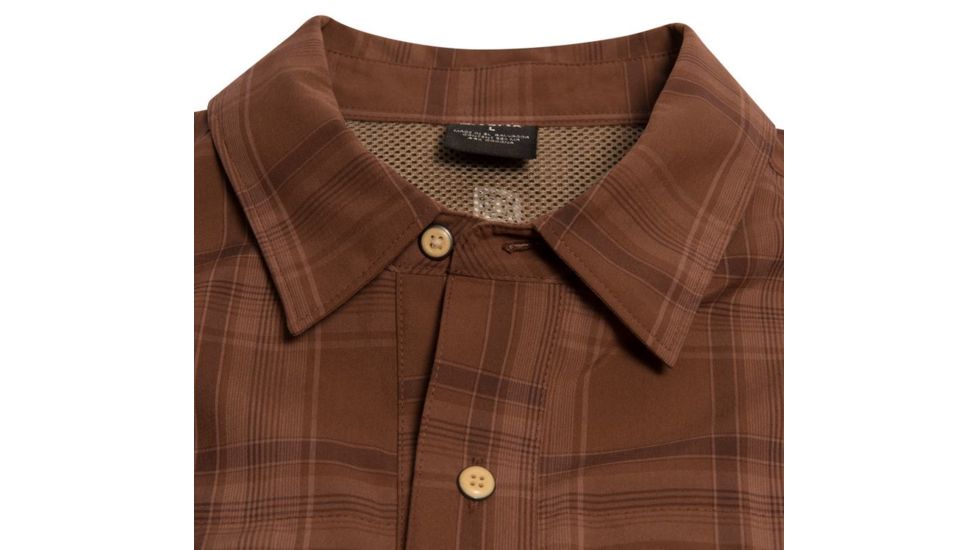 Vertx Mens Long Sleeve Speed Concealed Carry 37.5 Active Particle Technology Rayon/Poly Shirt, Bark, LARGE REG F1 VTX1420 BA LARGE REG