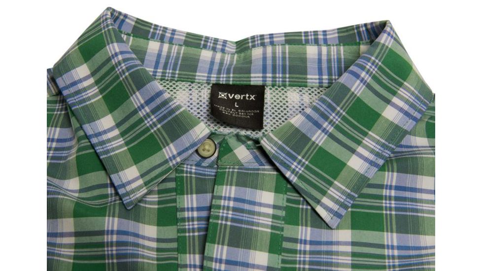Vertx Mens Short Sleeve Speed Concealed Carry 37.5 Active Particle Technology Rayon/Poly Shirt, Leaf, 2XL F1 VTX1400 LF 2XL