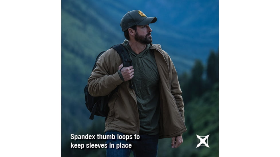 Vertx Merino Base Layer Hoody - Mens, Ranger Green, Small, VTX1529RGNSMALLNA