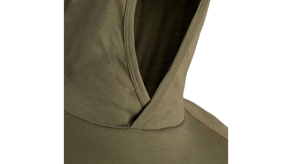 Vertx Merino Base Layer Hoody - Mens, Ranger Green, Small, VTX1529RGNSMALLNA