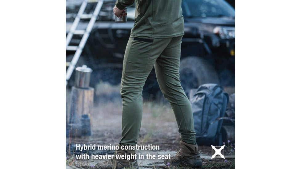 Vertx Merino Base Layer Pant - Mens, Small, VTX1705RGNSMALLNA