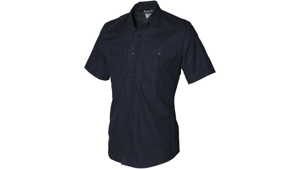Vertx Phantom L65/35 T Mens S/S Shirt, Navy, LARGE VTX8100NV-LARGE