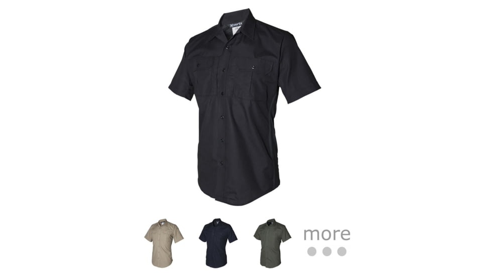 Vertx Phantom L65/35 T Mens S/S Shirt, Black, Desert Tan, Navy, OD Green, Smoke Gray, Smoke Grey
