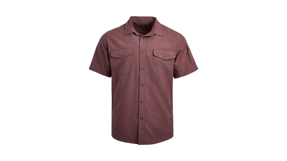 Vertx Recce Short Sleeve Technical Shirt - Mens, Warm Wine, Large, 1520 WW LARGE