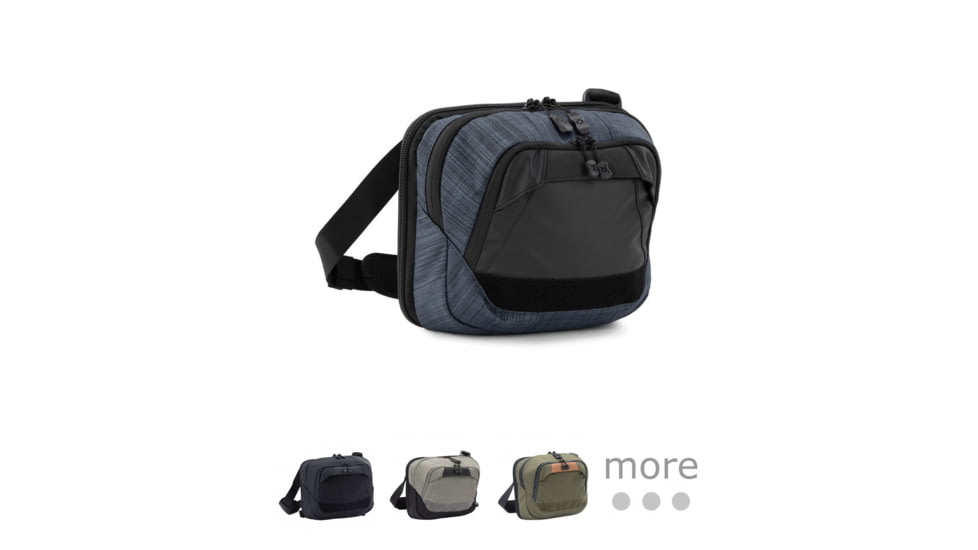 Vertx Tourist Sling 6L Pack, Heather Navy/ Galaxy Black, It'S Black, It'S Black/Grey Matter, Ranger Green, Smoke Grey/ Grey Matter, Zero Dark Navy/Shock Cord