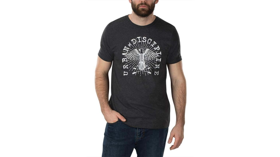 Vertx Urban Discipline Graphic Tee T-Shirt - Mens, Dark Heather Grey, Large, F1 VTXS0004 DHG LARGE