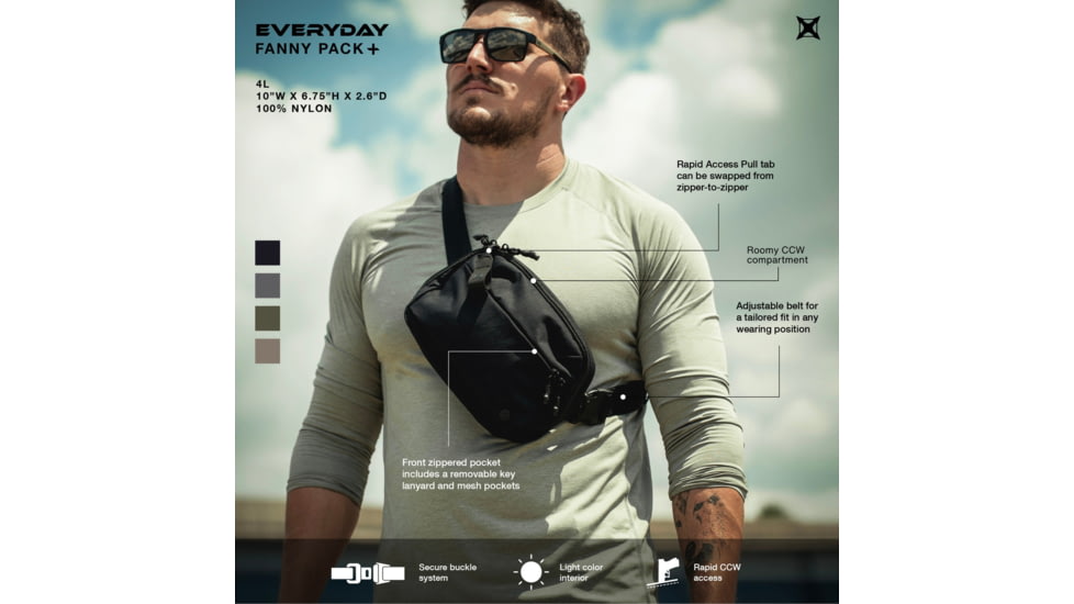 Vertx Everyday Fanny Pack +