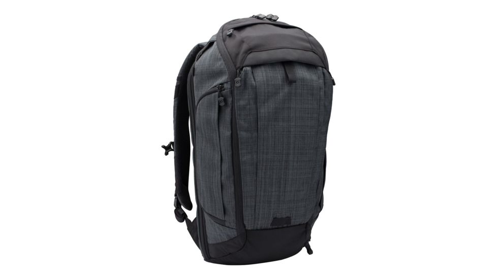 Vertx Gamut Checkpoint Backpack, 25L, Heather Black/ItS Black, F1 VTX5018 HBK/IBK NA