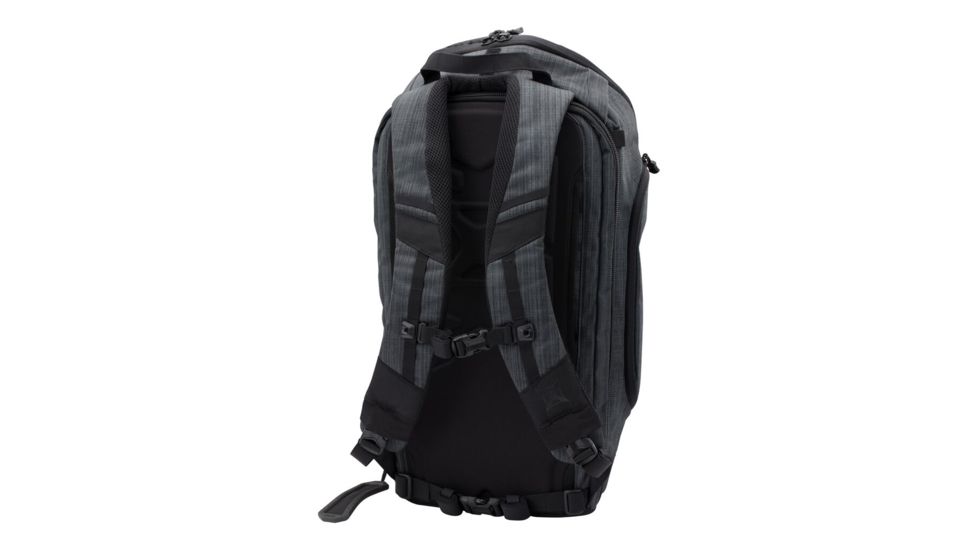Vertx Gamut Checkpoint Backpack, 25L, Heather Black/ItS Black, F1 VTX5018 HBK/IBK NA