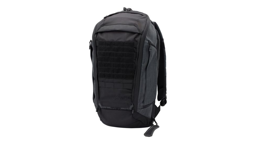 Vertx Gamut Checkpoint Backpack, 25L, Heather Black/ItS Black, F1 VTX5018 HBK/IBK NA